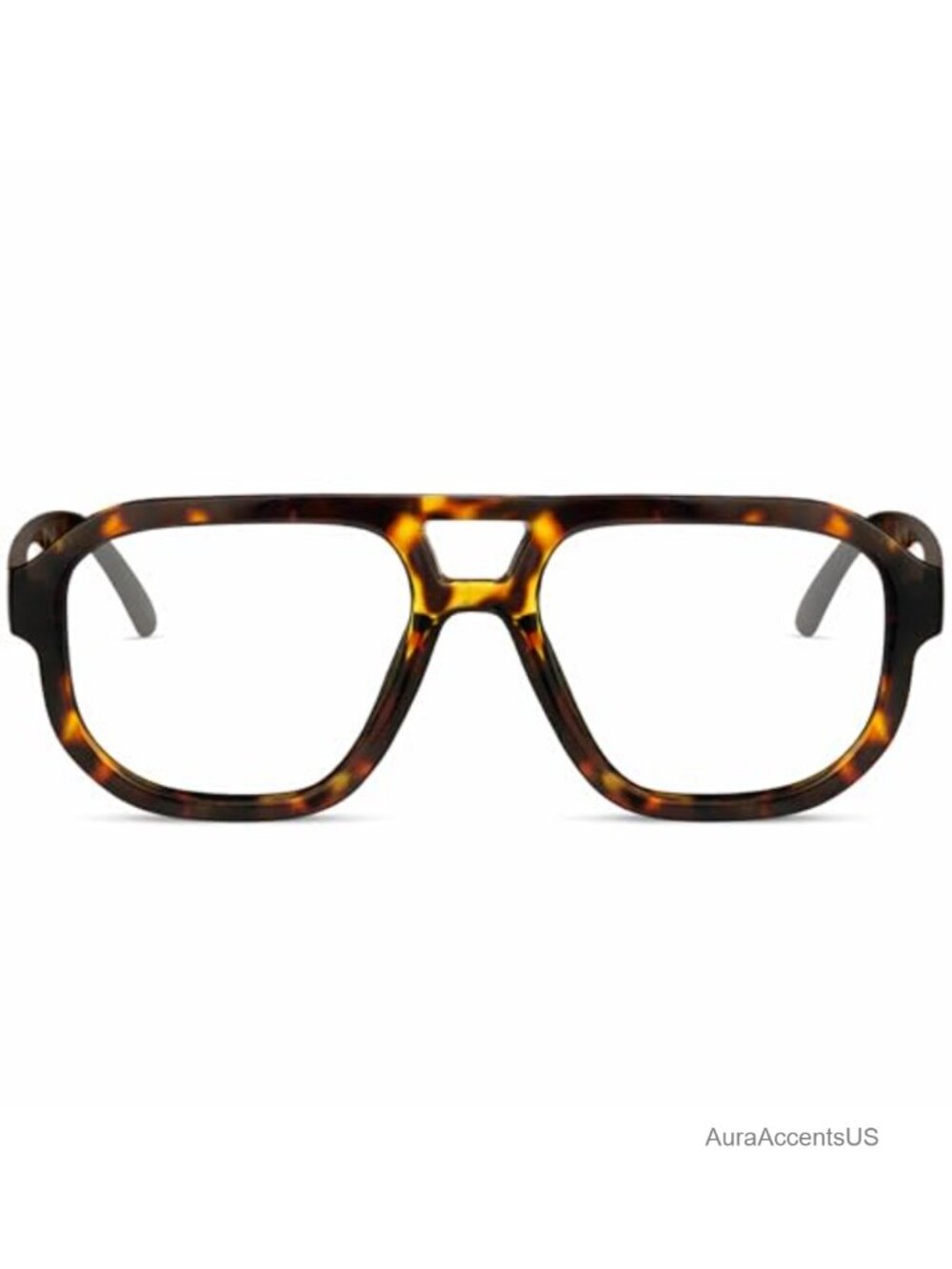 Retro Aviator Blue Light Blocking Glasses for Women Men Computer Eyeglasses
